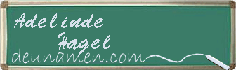 Adelinde Hagel Visitenkarte
